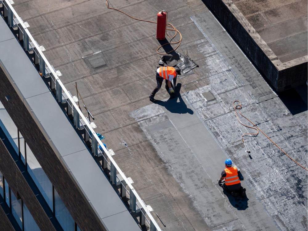 Waterproofing Services - Roof water proofing in UAE