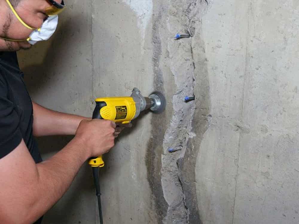 Concrete Injection Works - The Contractor Company, UAE